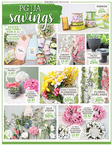 March 12-25 Specials